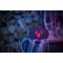 Halloween Spooky Soundbox Ghostface mit gruseligen Geräuschen roten LEDs Bewegungsmelder  Akku