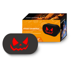 Halloween Spooky Soundbox Pumpkinface mit gruseligen...