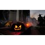 Halloween Spooky Soundbox Pumpkinface mit gruseligen Geräuschen roten LEDs Bewegungsmelder  Akku