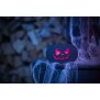 Halloween Spooky Soundbox Pumpkinface mit gruseligen Geräuschen roten LEDs Bewegungsmelder  Akku