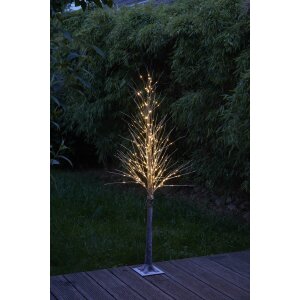 B-Ware Festlicher 150 cm LED Baum mit Schneeverzierung ...