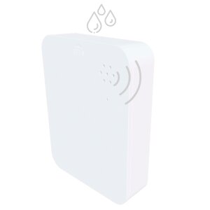 Wifi Wassermelder mit Tuya App 2er-Set  Kompaktes Alarmsystem für Keller, Küche & Bad