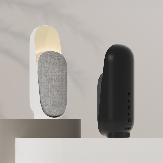 3in1 Nature Sound Box LED Nachtlicht mit Bluetooth Lautsprecher und Naturgeräuschen Ideale