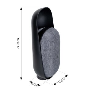 3in1 Nature Sound Box LED Nachtlicht mit Bluetooth Lautsprecher und Naturgeräuschen Ideale schwarz