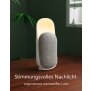 3in1 Nature Sound Box LED Nachtlicht mit Bluetooth Lautsprecher und Naturgeräuschen Ideale weiß
