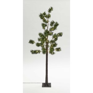 B-Ware LED Baum Tannenbaum Nadelbaum Braun 3,6W 150 LEDs...