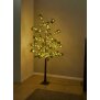B-Ware LED Baum Tannenbaum Nadelbaum Braun 3,6W 150 LEDs 150cm hoch