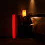 LED Stehlampe Lichtsäule Standleuchte Stehleuchte dimmbar Farbwechsel und Musikfunktion mit Fernbedienung