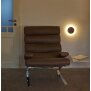 B-Ware LED Wandleuchte Indirektes Licht Echtholz Dauerlicht mit unsichtbarem Bewegungsmelder-Walnussholz