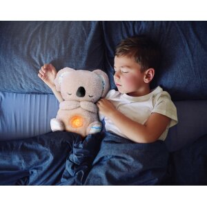 Schlummer Koala Kuscheltier Nachtlicht Musik Timer waschbar für Babys