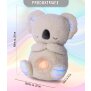 Schlummer Koala Kuscheltier Nachtlicht Musik Timer waschbar für Babys