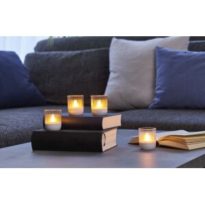 LED Akku Lounge Lights 4er-Set mit Touchsensor Kabellos...