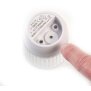 LED Akku Lounge Lights 4er-Set mit Touchsensor Kabellos für Innen und Außen - Transparent / weiß