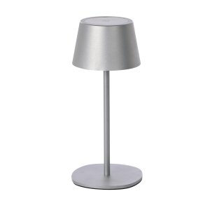 3in1 LED RGB Tischlampe Flaschenleuchte max. 45cm hoch mit 3000mAh Akku 200lm warmweiß und - chrome