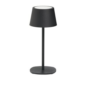 3in1 LED RGB Tischlampe Flaschenleuchte max. 45cm hoch mit 3000mAh Akku 200lm warmweiß und - schwarz