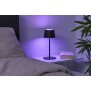 3in1 LED RGB Tischlampe Flaschenleuchte max. 45cm hoch mit 3000mAh Akku 200lm warmweiß und - schwarz