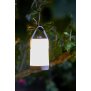 LED Akku Laterne für Innen und Außen mit Dimmdrehknopf warmweiß RGB Soundsensor Lichteffekte
