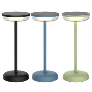 LED Solar Tischlampe Tischleuchte mit Akku Cocktaillampe...