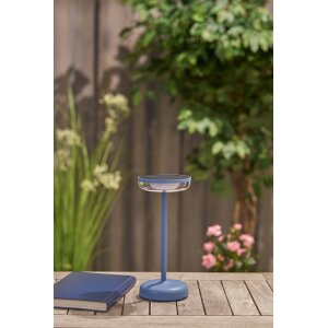 LED Solar Tischlampe Tischleuchte mit Akku Cocktaillampe...
