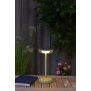 LED Solar Tischlampe Tischleuchte mit Akku Cocktaillampe USB-C stufenlos dimmbar - 2er-Set blau