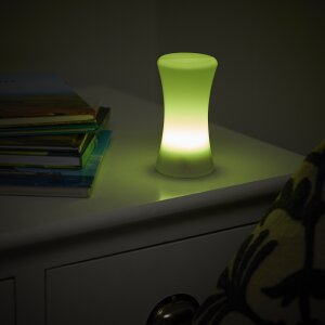 LED Steckdosen Nachtlicht 2er-Set Taschenlampe Weiß Wandleuchte Bewegungsmelder - Zylinder 2er-Set