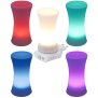 LED Steckdosen Nachtlicht 2er-Set Taschenlampe Weiß Wandleuchte Bewegungsmelder - Zylinder 2er-Set