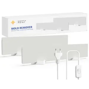 Infrarot Anti-Schimmel-Heizung Heizpaneel elektrischer Wand Schimmelentferner 2er-Set - 2 Stück
