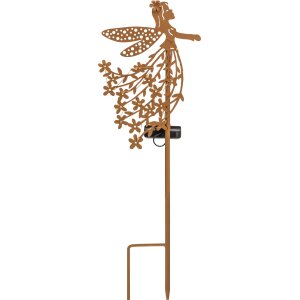 B-Ware LED Solar Gartenstab Solarstecker...
