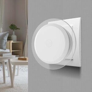 B-Ware Northpoint LED Nachtlicht mit Bewegungssensor, USB-Anschluss, drei Betriebsarten 1600K, rund