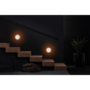 B-Ware Northpoint LED Nachtlicht mit Bewegungssensor, USB-Anschluss, drei Betriebsarten 1600K, rund