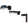 Aluminium Solar Wandleuchte Outdoor mit Bewegungsmelder IP54 dimmbar