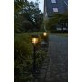4er Set LED Solar Wegleuchte Dämmerungssensor schwarz - Schwarz 4x