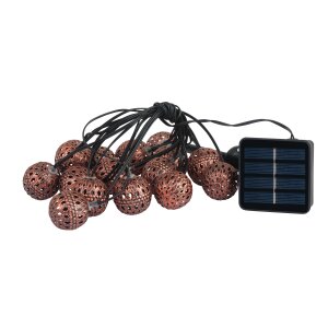 Orientalische Solarlampen Dekoleuchte Dämmerungssensor Wegeleuchte Lichterkette Tischlampe - Kugeln