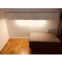 LED Spots 6er Set Beleuchtung Set bis zu 35 Stunden Laufzeit Unterbau Küchenlampe - 6er AA-Batterien