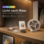 2er-Set Aufladbarer LED Streifen 100cm Farbwechsel Bewegungsmelder Innenbereich - 2er-Set RGB Bunt