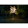 LED Baum mit 120 weißen Blüten Wunderschönes warmweißes Licht 150m Höhe Timer Integriert 5m
