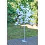 LED Baum mit 120 weißen Blüten Wunderschönes warmweißes Licht 150m Höhe Timer Integriert 5m