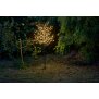 Dekorativer LED Baum mit 150 warmweißen LEDs Höhe 150 cm mit Timer 6 Stunden An 18 Stunden Aus 5 m