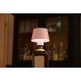 B-Ware Northpoint 3in1 LED Tischlampe Flaschenleuchte max. 45cm hoch mit 3000mAh Akku 200lm warmweißes Licht (3000K) stufenlos dimmbar für Innen und Außen Pink