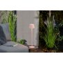 B-Ware Northpoint 3in1 LED Tischlampe Flaschenleuchte max. 45cm hoch mit 3000mAh Akku 200lm warmweißes Licht (3000K) stufenlos dimmbar für Innen und Außen Pink