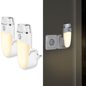 LED Orientierungsleuchte 2er-Set mit Bewegungsmelder ...