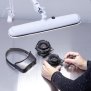 Northpoint LED Profi Arbeitsleuchte mit Wand- und Tischhalterung Arbeitslampe Wandhalterung Farbtemperatur einstellbar Werkstattlampe Kosmetik Tischhalterung Dimmbar