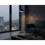 Akku LED Stehleuchte dimmbar kabellos höhenverstellbar bis 120cm warmweiß Stehlampe In - schwarz
