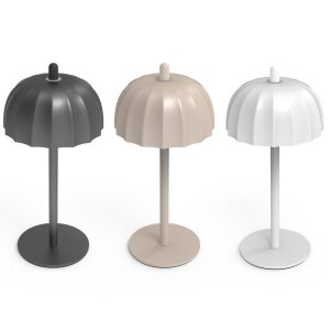 Northpoint LED Umbrella Tischlampe Akku dimmbar Touch...