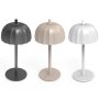 Northpoint LED Umbrella Tischlampe Akku dimmbar Touch Outdoor Indoor warmweiß 2700K 100lm kabellos Tischleuchte Metall IP44 Garten Balkon Terrasse 2er Set