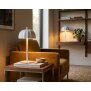 Northpoint LED Umbrella Tischlampe Akku dimmbar Touch Outdoor Indoor warmweiß 2700K 100lm kabellos Tischleuchte Metall IP44 Garten Balkon Terrasse 2er Set weiß