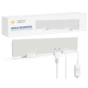 Infrarot Anti-Schimmel-Heizung Heizpaneel elektrischer Wand Schimmelentferner 1x Panel - 1 Stück
