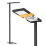 LED Stehlampe 100W mit Bewegungsmelder & Touchsteuerung  5800 Lumen, 4000K - schwarz