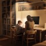 LED Stehlampe 100W mit Bewegungsmelder & Touchsteuerung  5800 Lumen, 4000K - schwarz