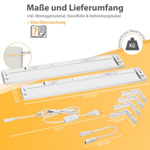 Infrarot Anti-Schimmel-Heizung Heizpaneel elektrischer Wand Schimmelentferner nutzbar in der ganzen